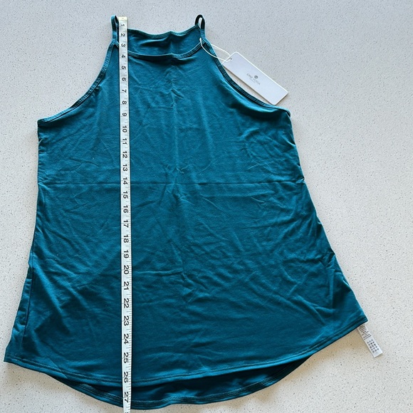 Halter Hip-Length High Neck Tank - Picture 6 of 7